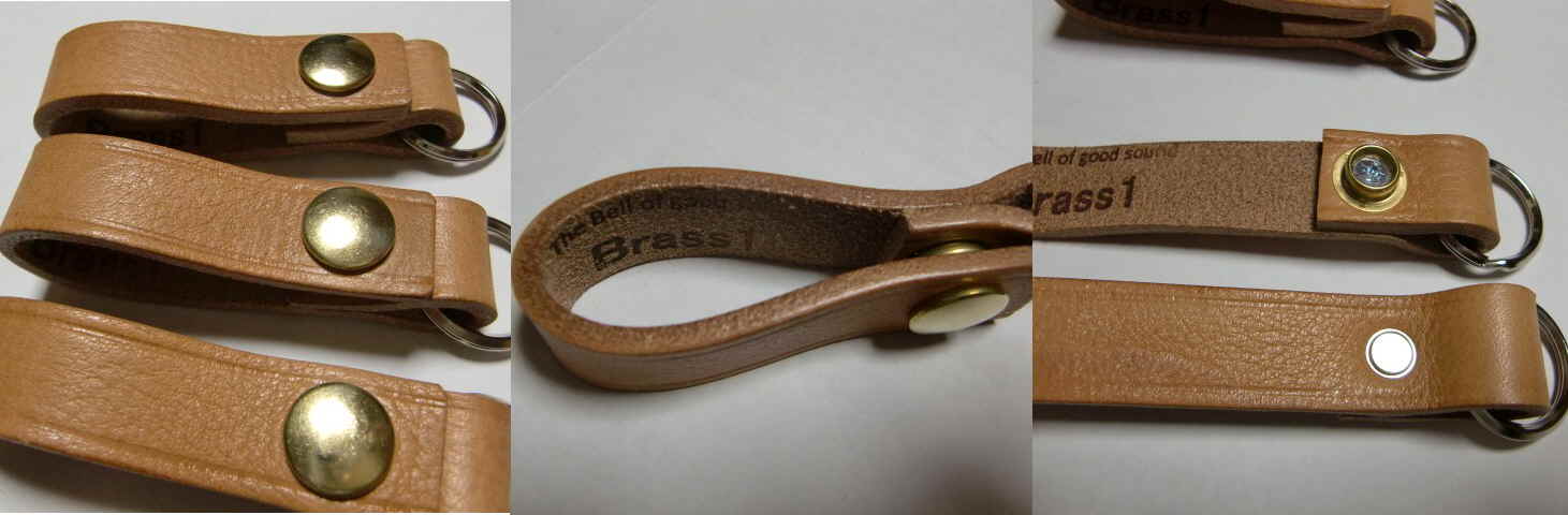 特別仕様のレザーストラップの写真