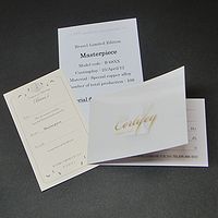 熊鈴マスターピースの専用タグの写真