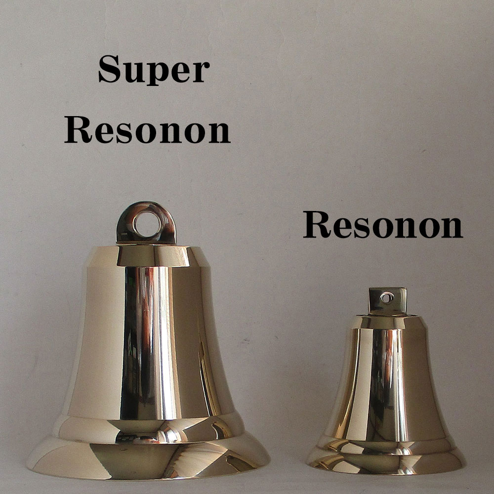 特大熊鈴の口径写真